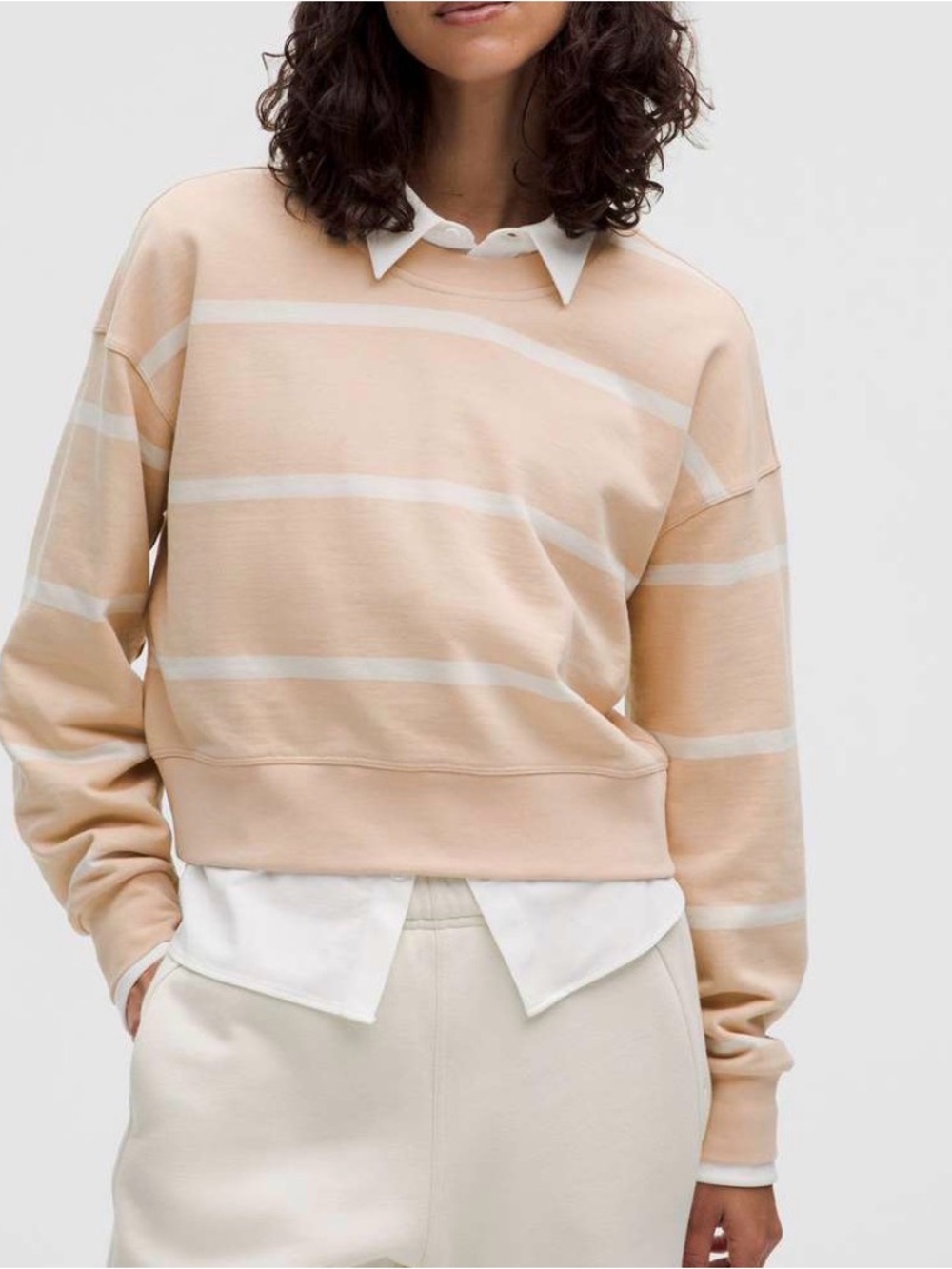 NWt Lululemon perfectly oversized crew